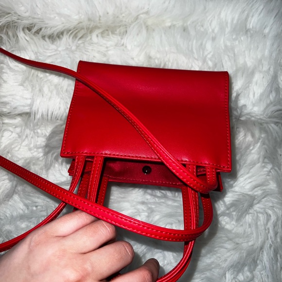 Telfar Small Shopping Bag - Red - Picture 2 of 3